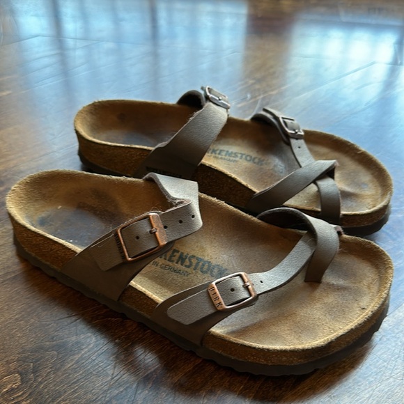 Birkenstock Mayari Sandals Sz 38- barely used - Picture 3 of 5